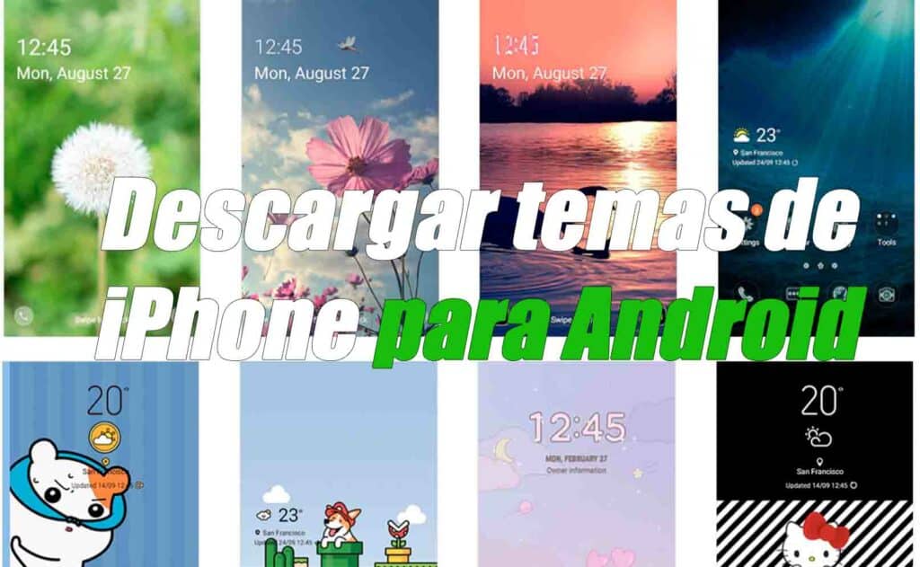 Descargar temas de iPhone para Android