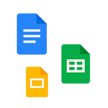Google Docs, Sheets, y Slides