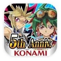 Logo de Yugioh Duel Links entre los juegos de Konami para Android