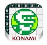logo de juego Pixel Puzzles Collection de Konami.