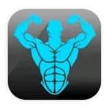 logo de la aplicación “Gym fitness and workout”. 