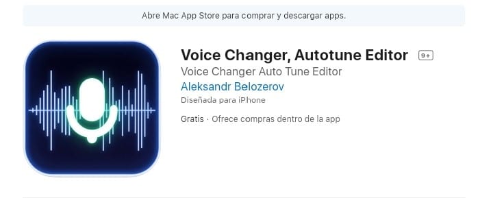 App Voice Changer Auto tuner